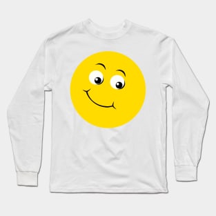 Emoticon - sweet face Long Sleeve T-Shirt